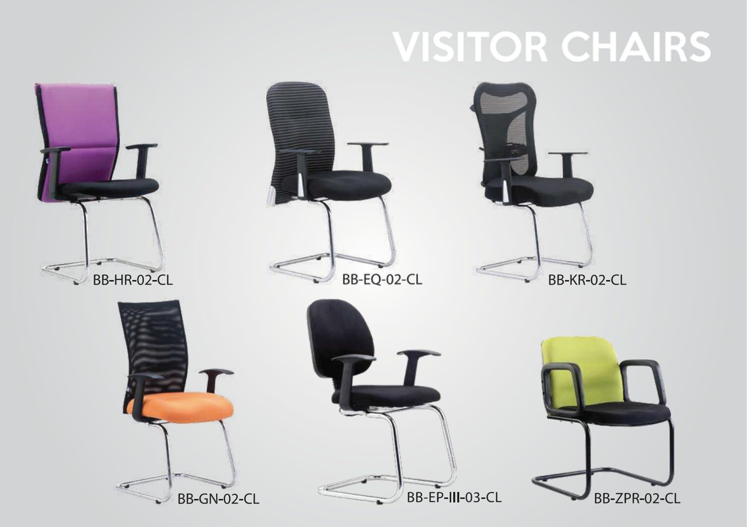 Visitor chair line-up